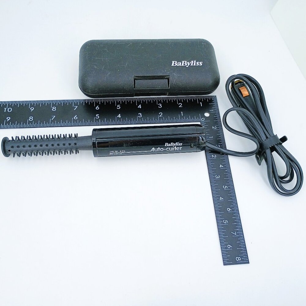 Babyliss Travel Car Curling Iron in Case, Cigarette Plug In, Compact Works Great
